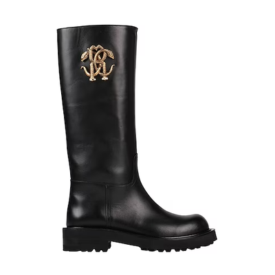 Logo Plaque Boots