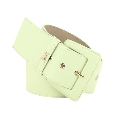 Nicoletta Belt in Lime