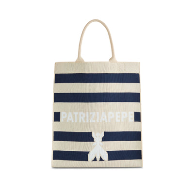 Striped Tote Bag