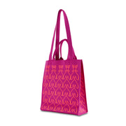Pattern Jacquard Tote Bag