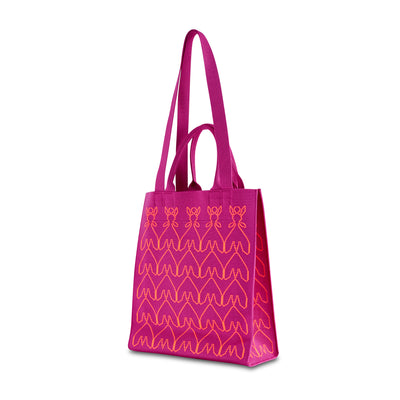 Pattern Jacquard Tote Bag