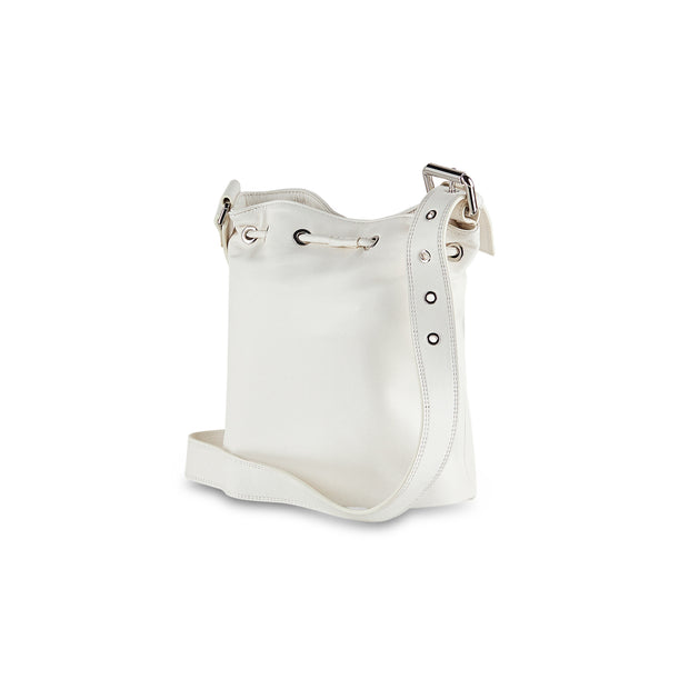 Embossed Logo Bucket Bag