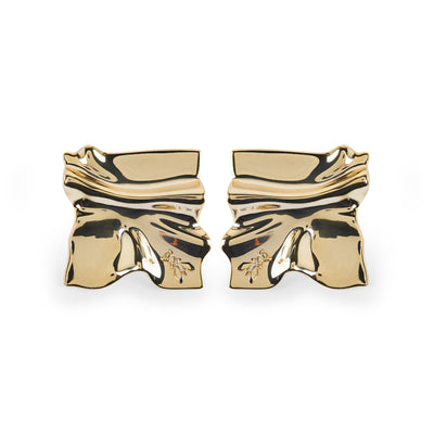 Crinkled Earrings