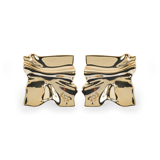 Crinkled Earrings
