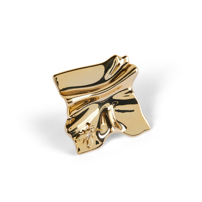 Patrizia Pepe Crinkled Ring