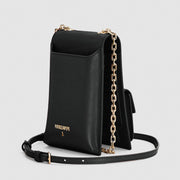 Leather Wallet in Nero