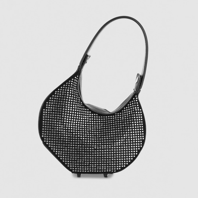 Rhinestone bangle bag