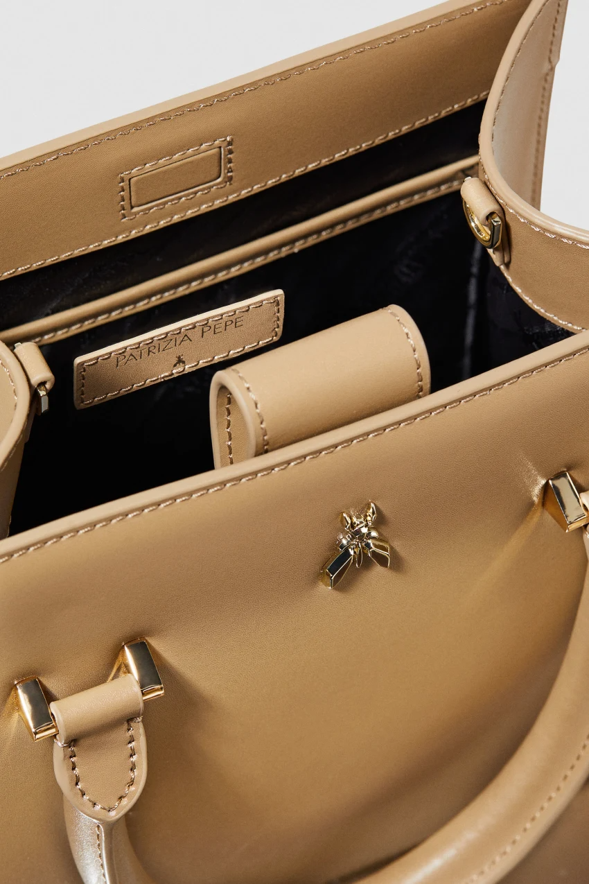 Sibilla Handbag in Winter Sand