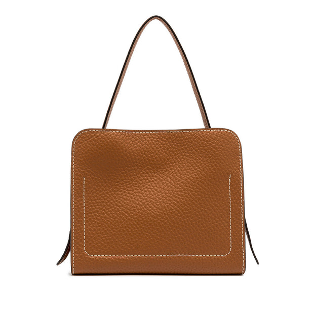 Asia Bag in Caramello-Sabbia