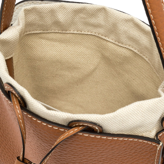 Asia Bag in Caramello-Sabbia