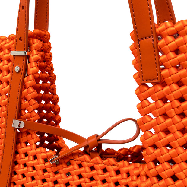 Ava Bag in Corallo Ribbon