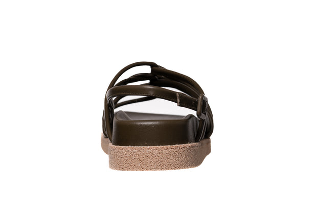 Twist Glove in Olive Green