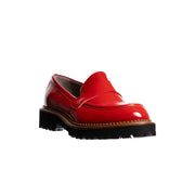 Matilda Loafers in Classic Red