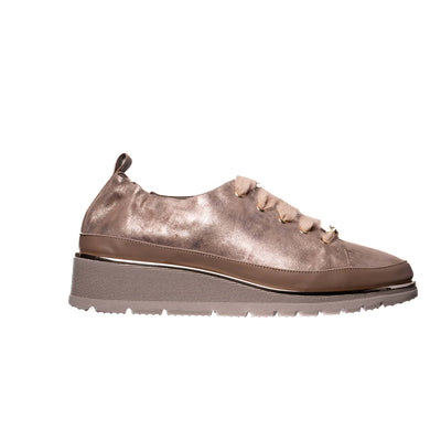 Caterina Sneakers in Mettalic Rose Gold