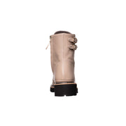 Alba Lace Up Boot in Latte