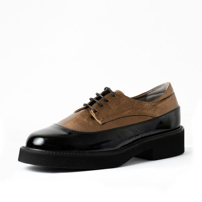 Serena Shoes in Mettalic Bronze