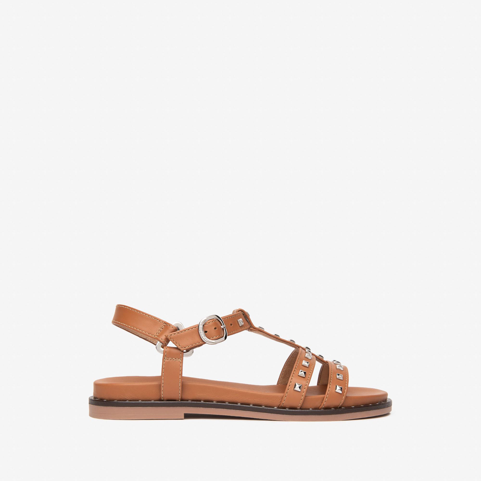 Nerina Sandals in Tan