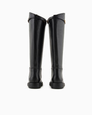 Boots with Logo Strap