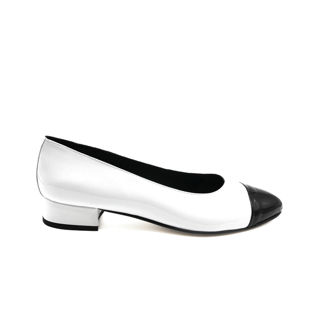 Natalia Pumps in White