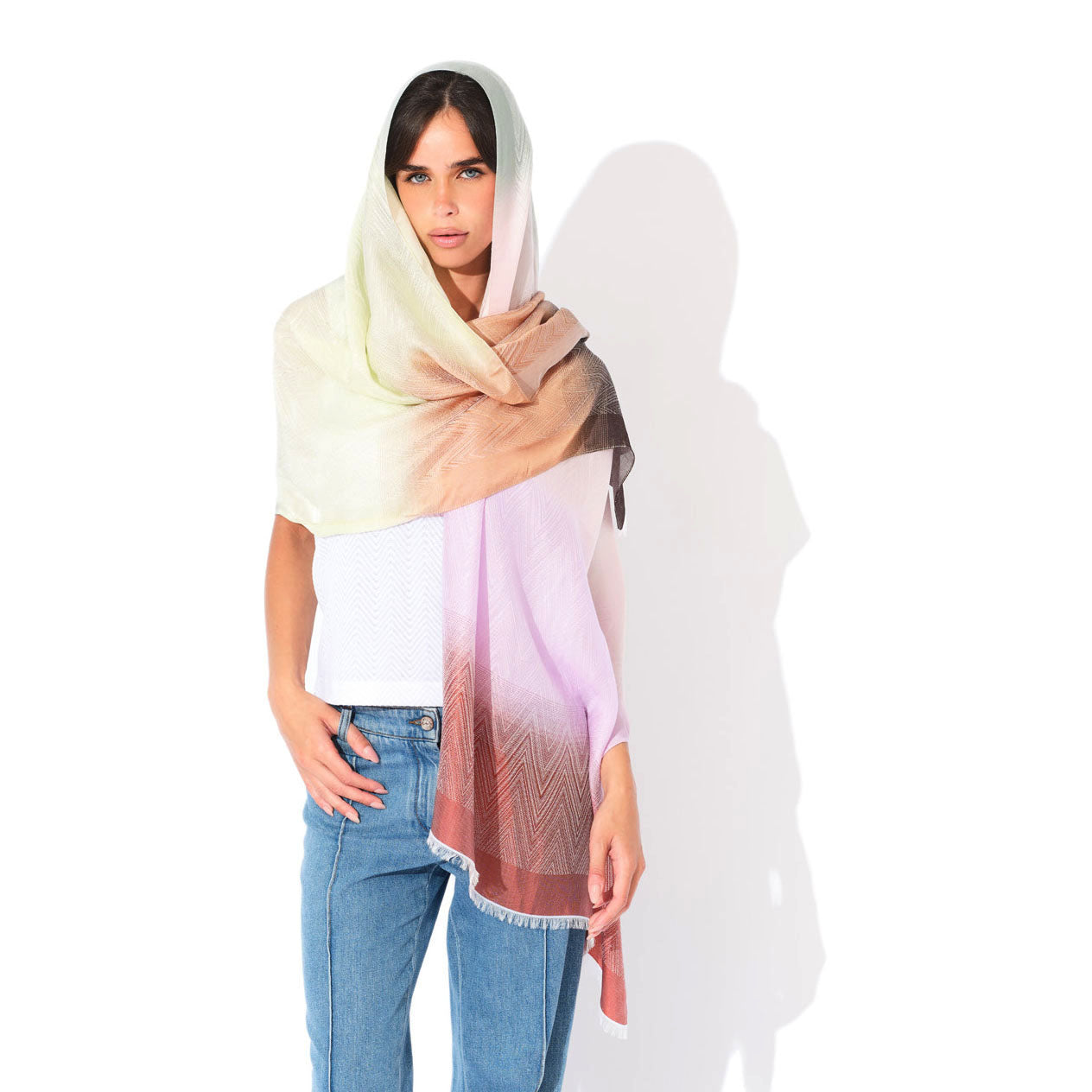 Riccetto Scarf in Pastel Dusk
