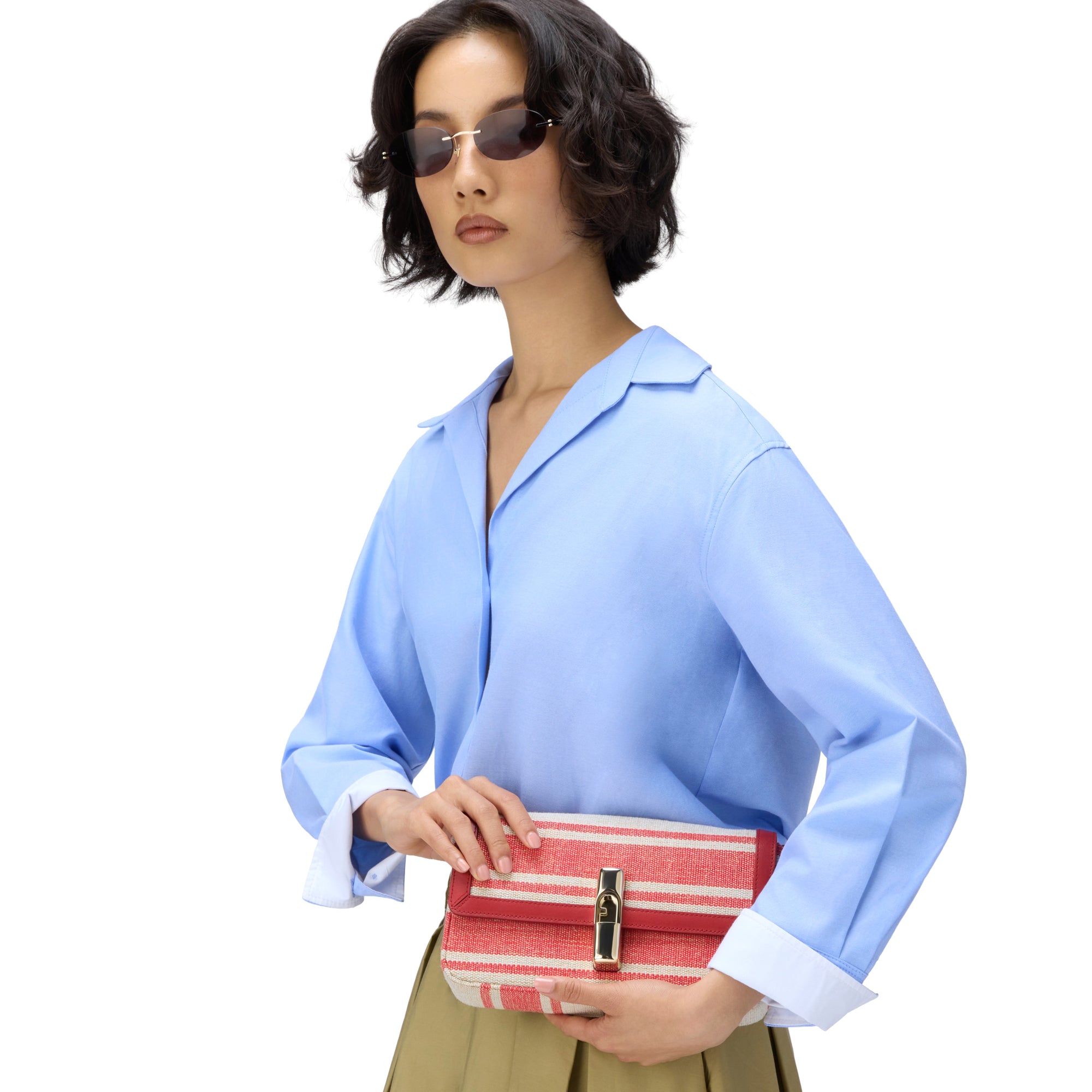 Iride Crossbody In Toni Lacca