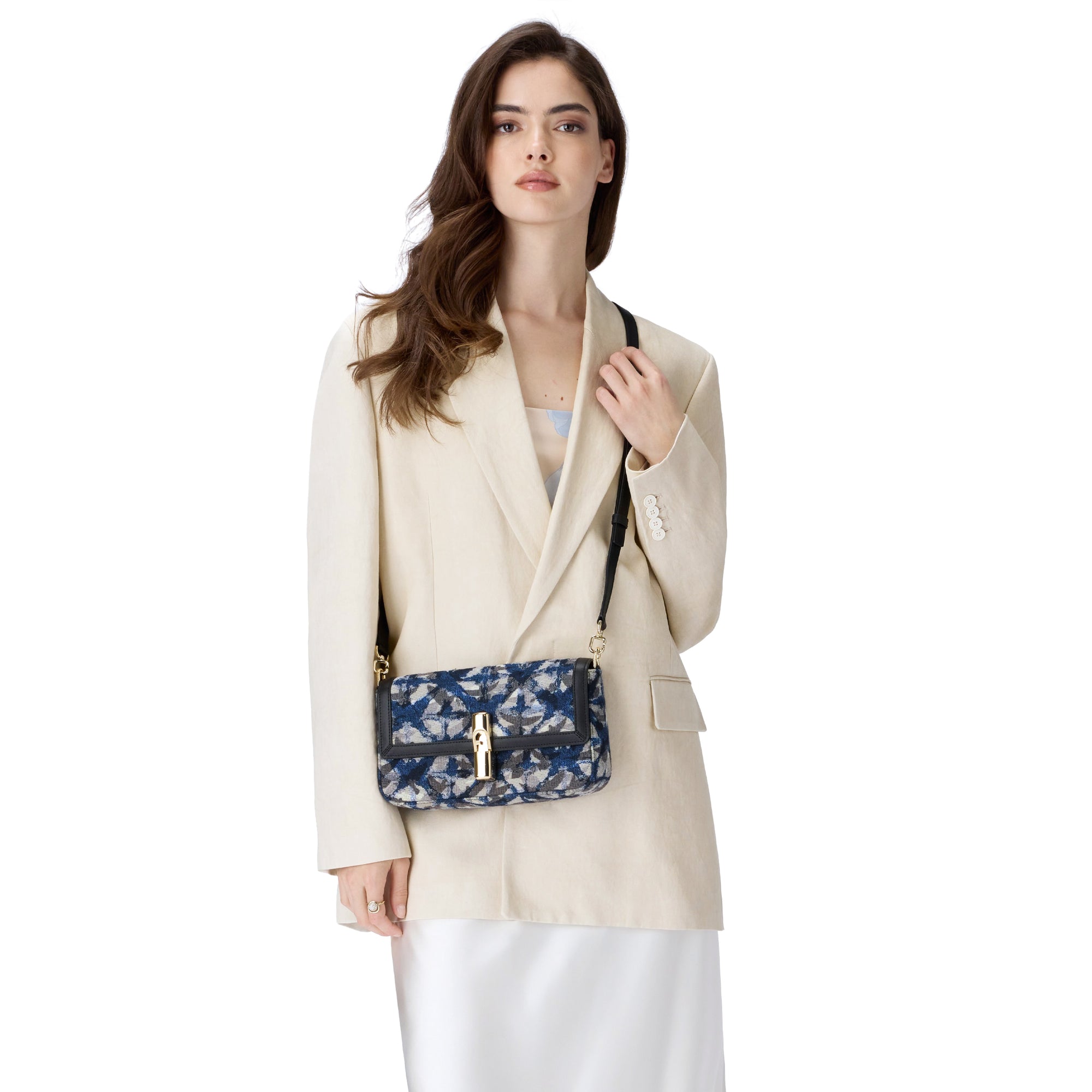 Iride Crossbody In Toni Nero