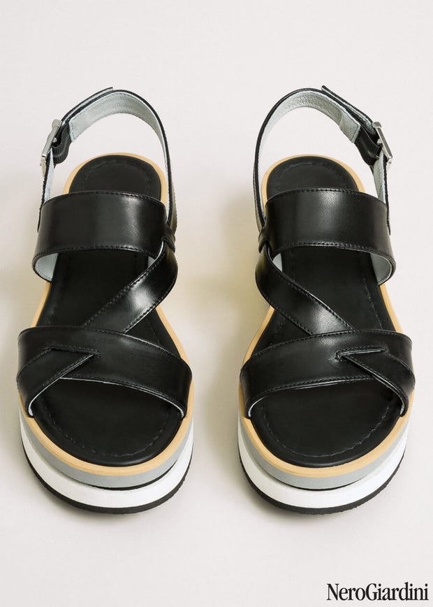 Sandals Nero E012570D 100 | NeroGiardini | Dimario Italian Shoes Perth WA